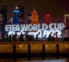 Illustrations de la ville Doha où se déroulera l'ouverture de la "Coupe Du Monde".