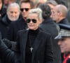 Laeticia Hallyday - Sorties de l'église de la Madeleine après les obsèques de Johnny Hallyday à Paris