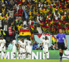 Joie des joueurs du Ghana apres le but de Andre Ayew lors du match de football du groupe H opposant le Portugal au Ghana lors de coupe de Monde au stade à Doha au Qatar. © Jean-Baptiste Autissier/Panoramic/Bestimage