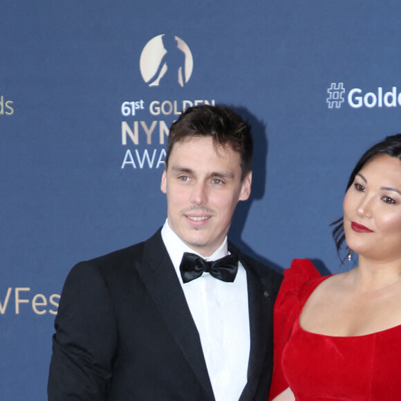 Louis Ducruet et sa femme Marie - Cérémonie de clôture du 61ème Festival de Télévision de Monte Carlo le 21 juin 2022. © Denis Guignebourg/Bestimage 