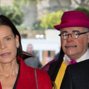 La princesse Stéphanie de Monaco et son fils Louis Ducruet - Troisième jour du 44ème Festival International du Cirque de Monte-Carlo à Monaco le 19 janvier 2020. © Olivier Huitel / Pool Restreint Monaco / Bestimage 