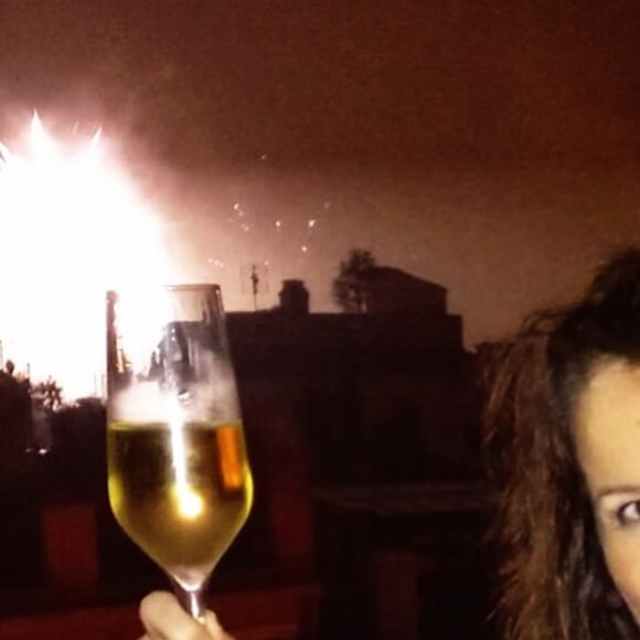 Anne Roumanoff sur Instagram. Le 1er janvier 2021.