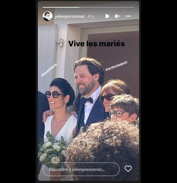 Arthur Jugnot a épousé Flavie Péan. Le 25 juin 2022.