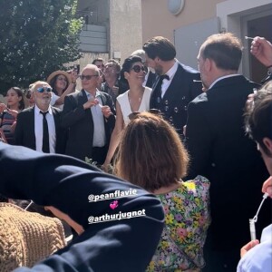 Gérard Jugnot au mariage de son fils Arthur.