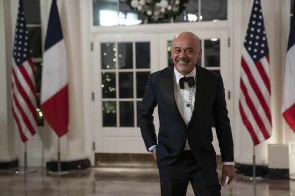 Christian Louboutin lors du dîner d'état organisé à la Maison Blanche pour la venue du président français Emmanuel Macron et son épouse Brigitte le 1er décembre 2022