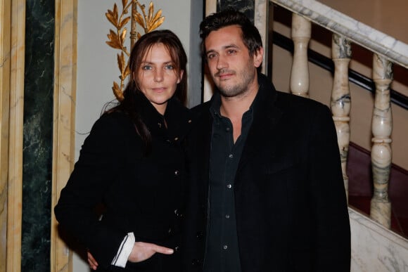 Carole Bianic et son compagnon Vincent Giovanni - Prix du producteur français de télévision au Théâtre Mogador à Paris