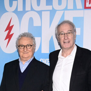 Daniel Prevost, Bernard Le Coq à l'avant-première du film "Choeur de Rocker" au Cinema UGC Normandie à Paris le 8 décembre 2022. © Federico Pestellini / Panoramic / Bestimage 