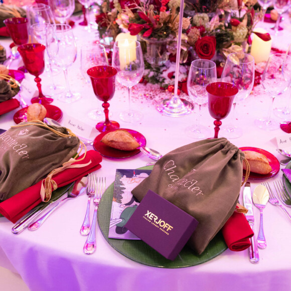 "Bal de Noël" à l'Hôtel Hermitage à Monaco. Une vente aux enchères a eu lieu au profit de la Foundation Princesse Charlene. Monaco le 9 décembre 2022. © Olivier Huitel / Pool Monaco / Bestimage