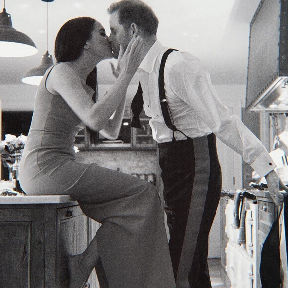 Le prince Harry et Meghan Markle - Images du documentaire Netflix "Harry & Meghan".