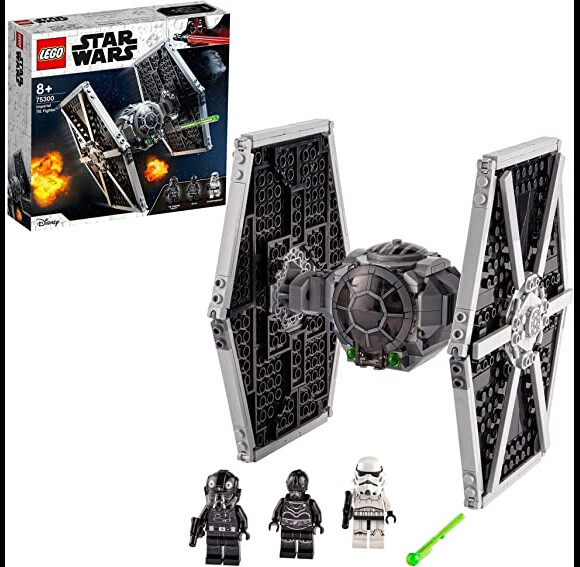 Votre enfant va se mettre dans la peau d'un méchant avec ce TIE Fighter Impérial Lego Star Wars