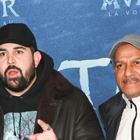 Artus et Pascal Legitimus - Première du film "Avatar 2 : La Voie de l'eau" au cinéma Le Grand Rex à Paris, le 13 décembre 2022. © Guirec Coadic/Bestimage