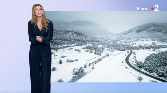 Chloé Nabédian présente son tout dernier bulletin météo sur France 2 après 10 ans de services.