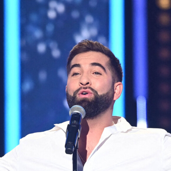 Kendji Girac - 36e édition du Téléthon à Paris. Le 2 décembre 2022. © Coadic Guirec / Bestimage