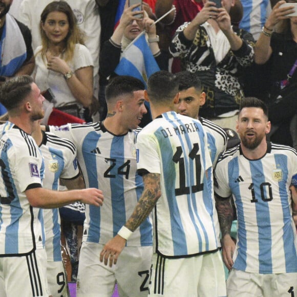 Lionel Messi sur penalty - Match "France - Argentine (3-3 - tab 2-4)" en finale de la Coupe du Monde 2022 au Qatar, le 18 décembre 2022. © JB Autissier / Panoramic / Bestimage