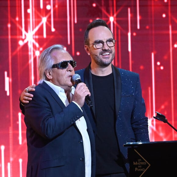 Exclusif - Gilbert Montagné, Jarry - Enregistrement de l'émission "Le Big Show", spécial Noêl, au Théâtre Marigny à Paris, présentée par Jarry, diffusée sur France 2 © Coadic Guirec / Bestimage