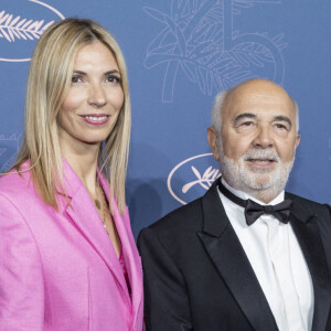 Gérard Jugnot et sa femme Patricia Campi - Photocall du dîner d'ouverture du 75ème Festival International du Film de Cannes au ... à Cannes. © Borde-Jacovides-Moreau / Bestimage 