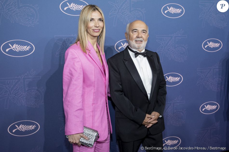 Gérard Jugnot et sa femme Patricia Campi - Photocall du dîner d&#039;ouverture du 75ème Festival International du Film de Cannes au ... à Cannes. © Borde-Jacovides-Moreau / Bestimage   
