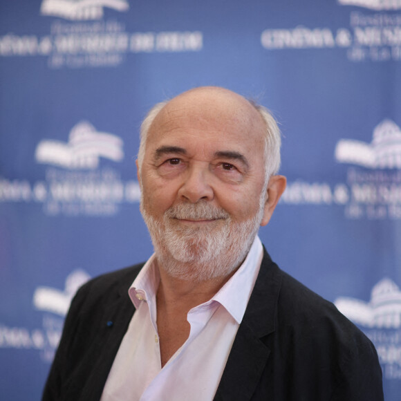 Gérard Jugnot - Photocall de la cérémonie de clôture du 8ème Festival du Cinéma et Musique de Film de La Baule le 3 juillet 2022. © Rachid Bellak/bestimage