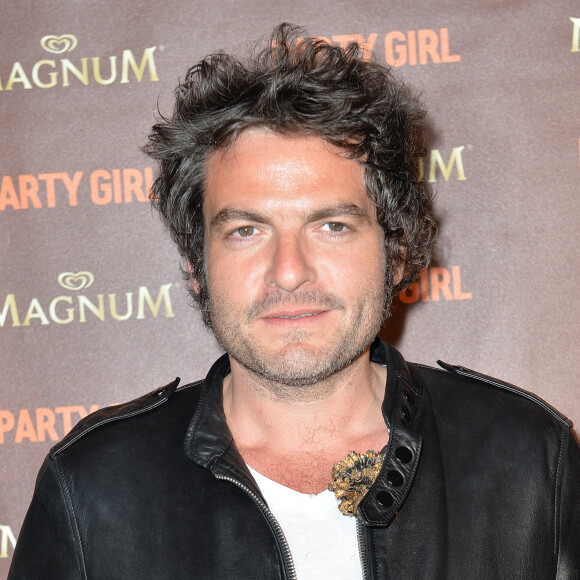Le chanteur M (Matthieu Chedid) - Soirée du film "Party Girl" en compétition pour "un certain regard" sur la plage Magnum lors du 67ème festival international du film de Cannes à Cannes le 15 mai 2014.
