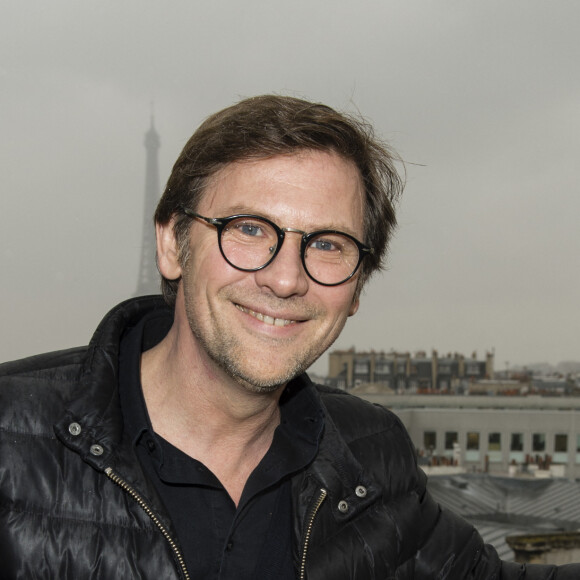 Semi-Exclusif - Laurent Romejko - Forum international de la météo et du climat à Paris. Le 23 mars 2018 © Pierre Perusseau / Bestimage