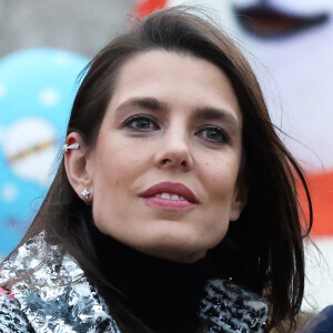 Charlotte Casiraghi lors de l'inauguration du marché de Noël à Monaco. © Claudia Albuquerque / Bestimage