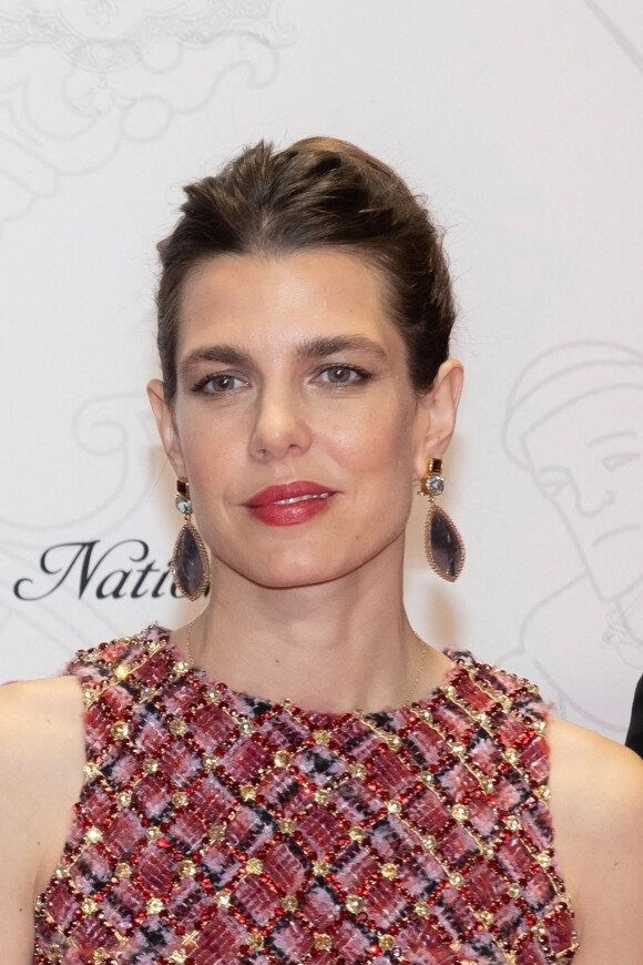 Charlotte Casiraghi - Arrivées à la soirée de gala de la Fête Nationale Monégasque au Grimaldi Forum le 19 novembre 2022. © Olivier Huitel / Pool Monaco / Bestimage