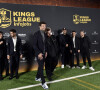 Gérard Piqué à la présentation de la "Kings League" à Barcelone, le 27 décembre 2022.