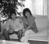 Rétro - Décès de Linda de Suza - Archives - Rendez-vous avec Linda de Suza et son fils Joao à son domicile parisien. Le 2 mars 1989  