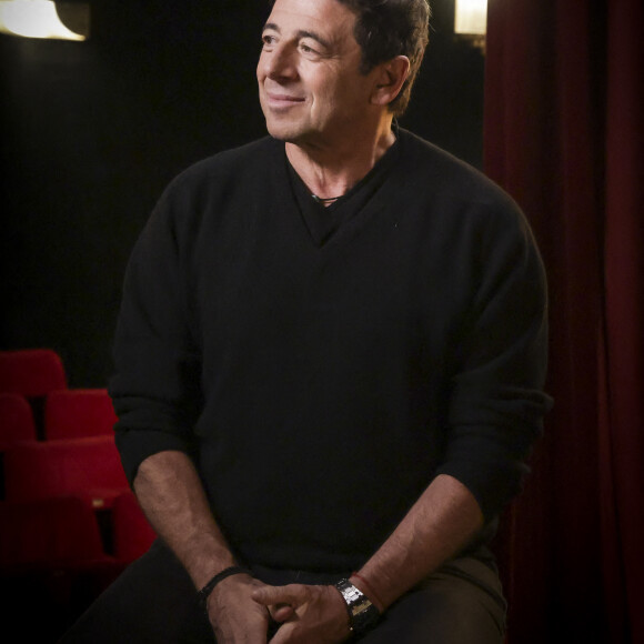 Exclusif - Patrick Bruel - Enregistrement de l'émission "Olympiascope", présentée par B.Montiel et diffusée le 31 décembre sur Olympia TV, une chaîne du groupe Canal+ et en replay sur myCANAL. Le 5 décembre 2022 © Jack Tribeca / Bestimage