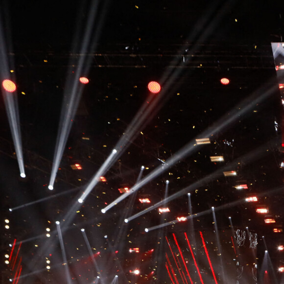 Exclusif - Kendji Girac chante son tube "Conquistador" - Enregistrement de l'émission "M6 sur son 31", présentée par E.Gossuin et diffusée le 31 décembre sur M6 © Christophe Clovis / Bestimage