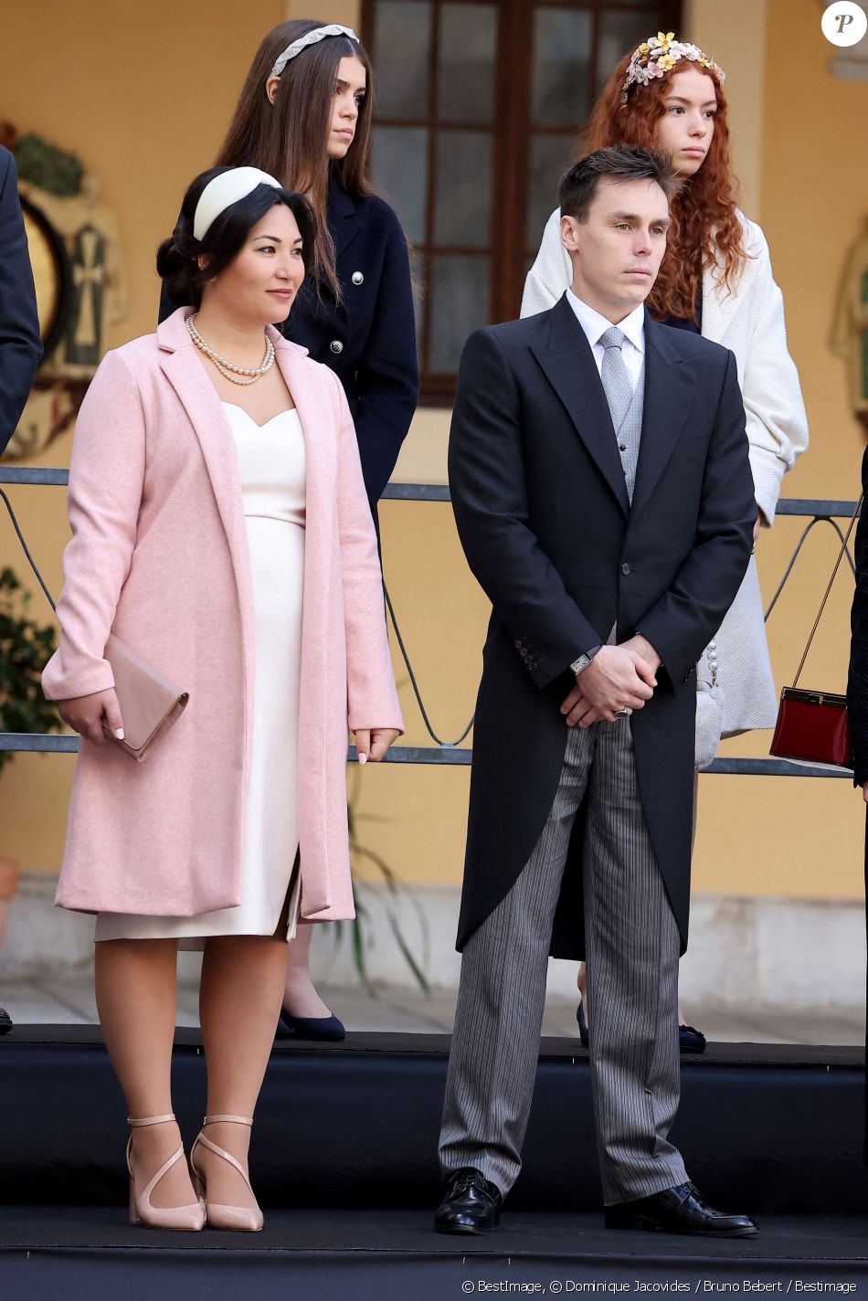 Louis Ducruet et sa femme Marie Chevallier La famille princière de