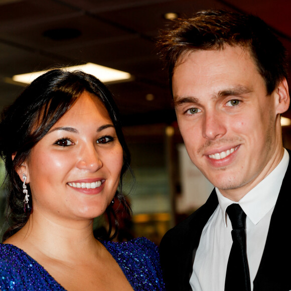 Louis Ducruet et sa fiancée Marie Chevallier au photocall de la soirée d'ouverture du 59ème festival de télévision de Monte Carlo. © Claudia Albuquerque / Bestimage 