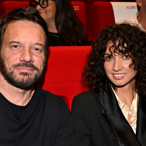 Samuel Le Bihan, Stefania Cristian au Photocall lors de la soirée de la 4ème édition du festival Cinéroman à Nice au cinéma Pathé Gare du Sud avec la projection du film "Simone" le 7 octobre 2022. © Bruno Bebert / Bestimage 