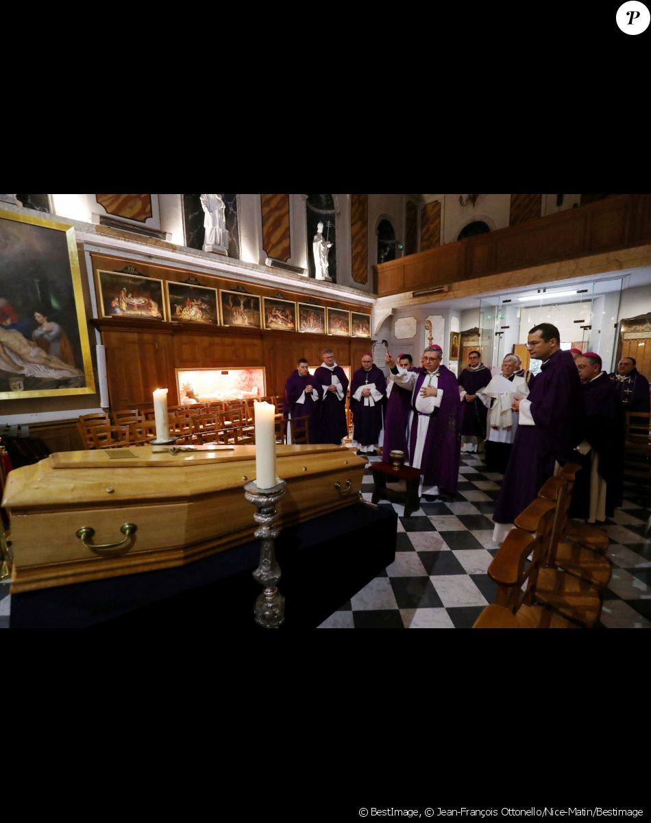 Mgr Dominique-Marie David, archevêque de Monaco dans la chapelle de la misericorde - Arrivées aux obsèques de l'ancien archevêque de la principauté de Monaco, Bernard Barsi en la cathédrale de Monaco le 4 janvier 2023. © Jean-François Ottonello/Nice-Matin/Bestimage