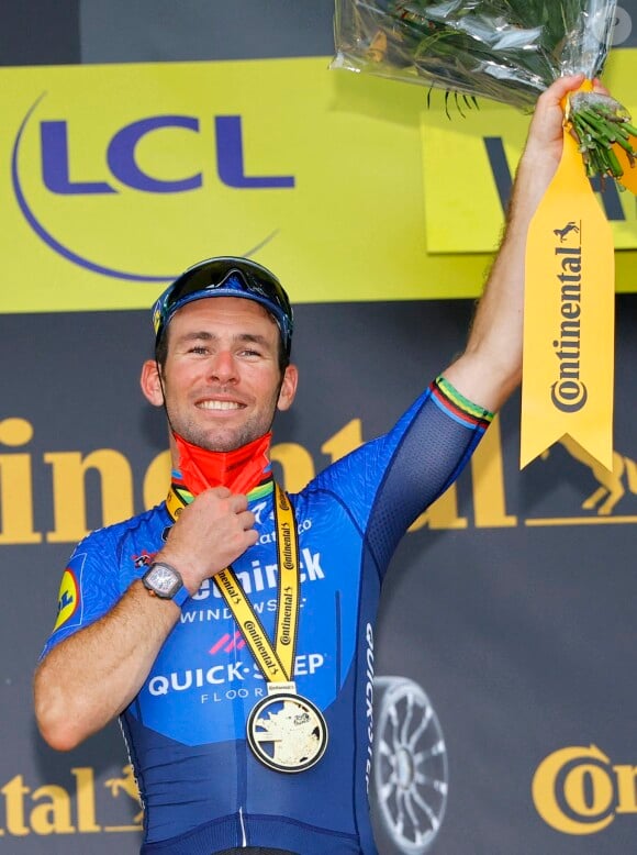 Mark Cavendish remporte la 10 ème étape du Tour de France à Valence, le 6 juillet 2021. © Photo News / Panoramic / Bestimage