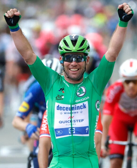 Mark Cavendish remporte la 10 ème étape du Tour de France à Valence, le 6 juillet 2021. © Photo News / Panoramic / Bestimage