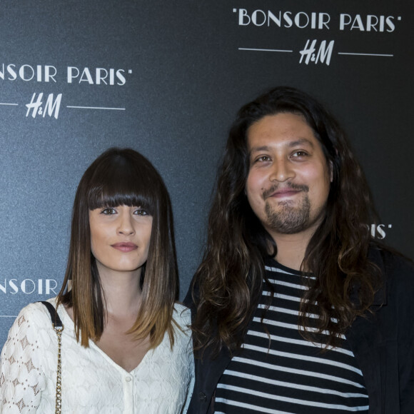 Lulu Gainsbourg et sa compagne Lilou - Soirée d'ouverture du nouveau flagship H&M avec la présentation de la nouvelle collection exclusive "Bonjour Paris" au 1-3 rue Lafayette à Paris, le 19 juin 2018. © Olivier Borde/Bestimage 