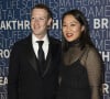 Info - Mark Zuckerberg bientôt papa pour la troisième fois d'une petite fille - Mark Zuckerberg et sa femme Priscilla Chan - Photocall de la soirée Breakthrough Prize au Ames Research Center à Mountain View le 4 novembre 2018. 