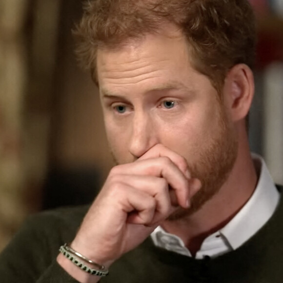 Bande-annonce de l'interview du prince Harry, duc de Sussex, par Anderson Cooper pour l'émission "60 Minuts" qui sera diffusée le 8 janvier 2023, deux jours avant la sortie de l'autobiographie du prince "Spare" ("Le Suppléant"). L'interview a été réalisée dans une demeure proche de celle du prince Harry en Californie. Le 4 janvier 2023.