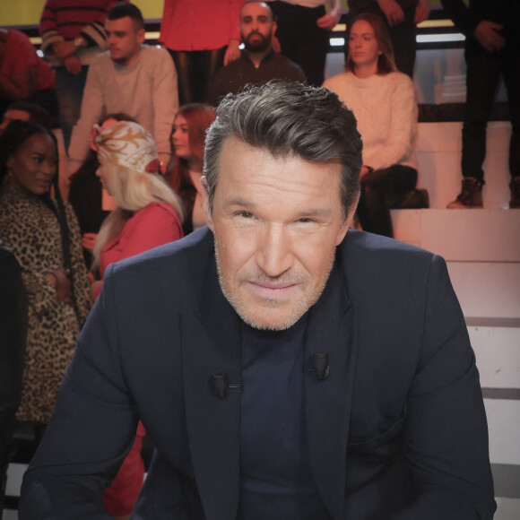Exclusif - Benjamin Castaldi - Sur le plateau de l'émission TPMP (Touche Pas à Mon Poste) présentée en direct par C.Hanouna et diffusée sur C8 - Paris le 03/01/2023 - © Jack Tribeca / Bestimage 
