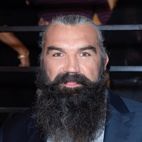 Sébastien Chabal lors de la 17ème Nuit du Rugby à l'Olympia à Paris. © Pierre Perusseau / Bestimage