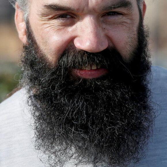 Exclusif - Sébastien Chabal inaugure le parkour connecté Monamov' sur la digue du vieux port de Monaco le 12 décembre 219. © Jean-François Ottonello / Nice Matin / Bestimage