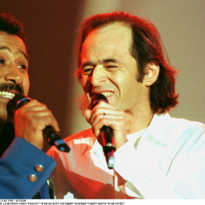 Jean-Jacques Goldman et Khaled - 12e Victoires de la musique à Paris.