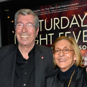 Exclusif -Patrick Balkany et sa femme Isabelle - People à la générale de la comédie musicale "Saturday Night Fever" au Palais des Sports de Paris le 9 février 2017. © Coadic Guirec - Dominique Jacovides / Bestimage