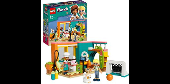 Votre enfant va assister au tournage d'une viédo de pâtisserie avec ce jeu Lego Friends la chambre de Léo