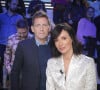 Exclusif - Daniel Riolo et sa compagne Géraldine Maillet - Sur le plateau de l'émission TPMP (Touche Pas à Mon Poste) présentée en direct par C.Hanouna et diffusée sur C8 - Paris le 02/01/2023 - © Jack Tribeca / Bestimage