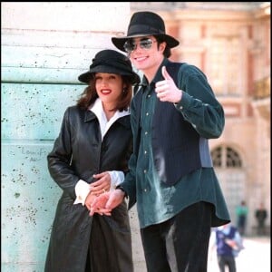 Michael Jackson et Lisa-Marie Presley à Paris, le 5 septembre 1994.