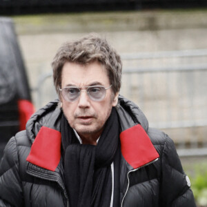 Jean-Michel Jarre - Arrivées à l'enregistrement de l'émission "Vivement Dimanche" au Studio Gabriel à Paris, France, le 10 janvier 2023, présentée par M.Drucker et diffusée le 15 janvier 2023 sur France 3. © Christophe Clovis/Bestimage