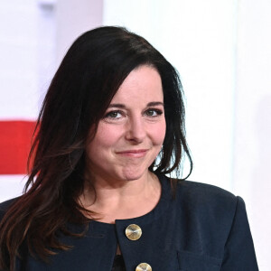 Exclusif - Laure Calamy lors de l'enregistrement de l'émission "Vivement dimanche" au studio Gabriel, présentée par M.Drucker et diffusée sur France 3 le 15 janvier 2023. Paris, le 6 janvier 2023. © Guillaume Gaffiot / Bestimage
