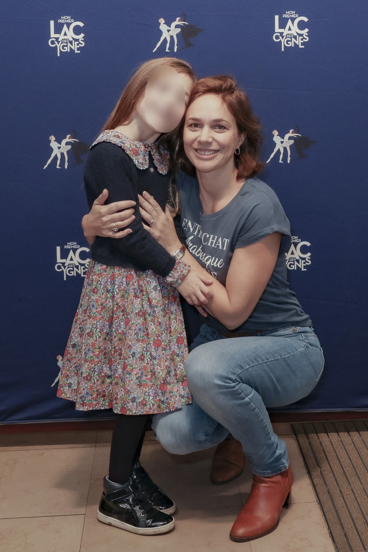 Photo : Exclusif - Nathalie Péchalat Et Sa Fille Jeanne - Première Du ...